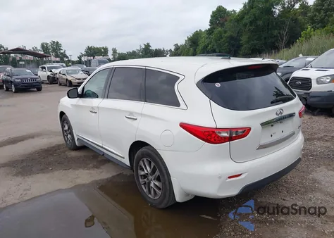 2013 Infiniti Jx35 z USA, uszkodzony, nr VIN 5N1AL0MMXDC315381